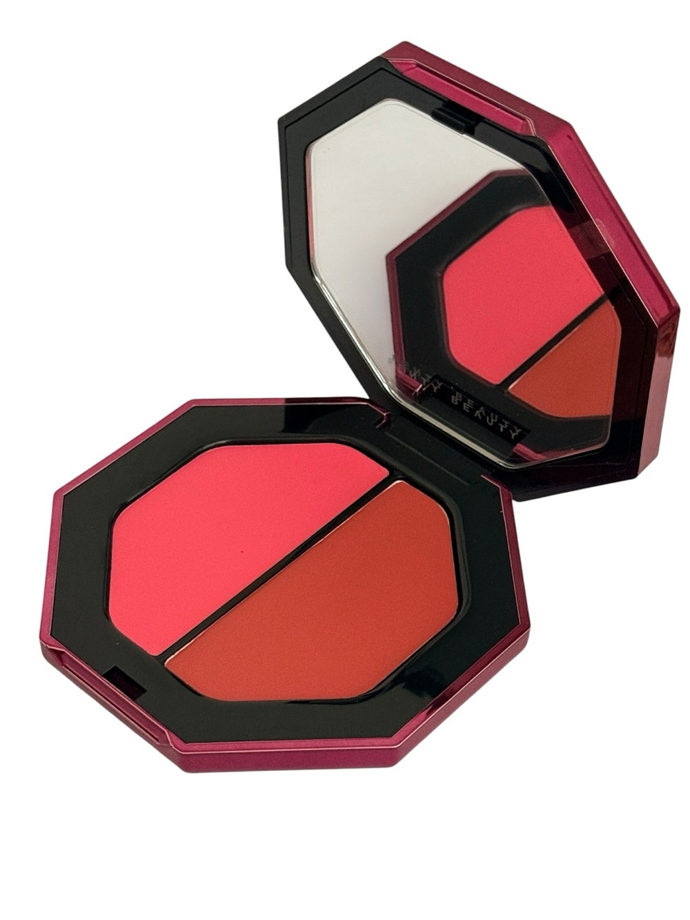 Fenty Beauty Double Cheek’d Up Cream Blush Duo Peony Droppa Mali’ Booze New